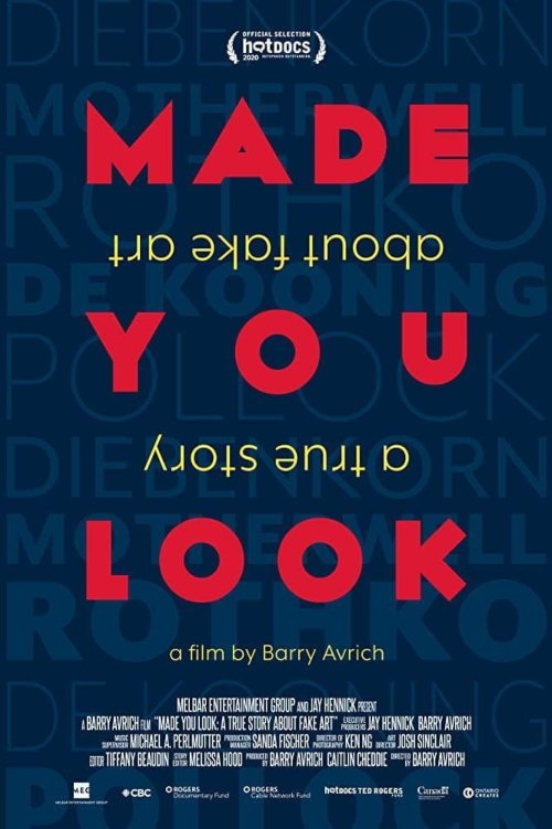 Póster del documental Made you Look: una historia real sobre arte falsificado - Netflix