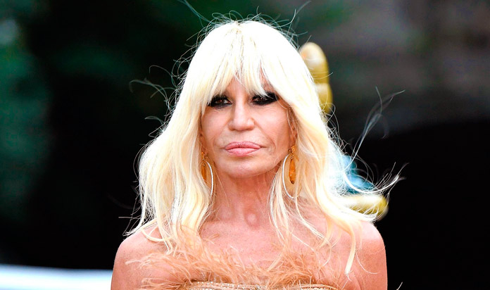 Donatella Versace después