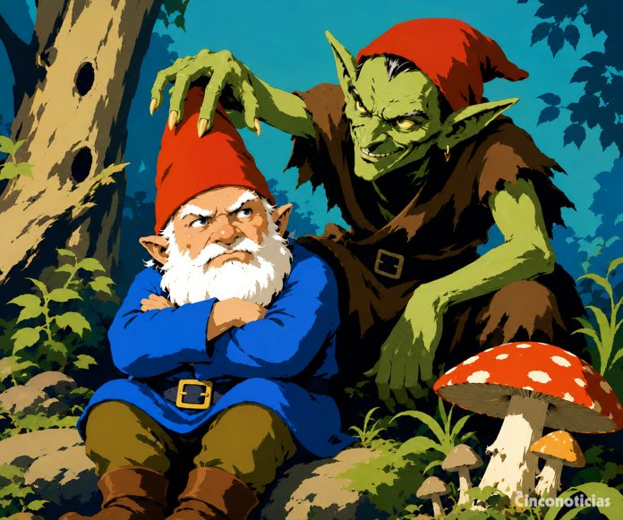 Conoces las diferencias entre duendes y gnomos