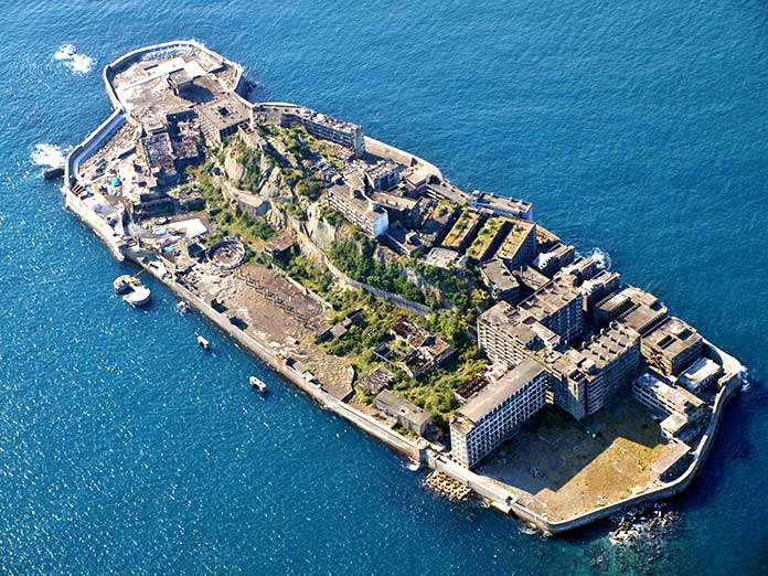 Edificios abandonados - Isla fantasma de Hashima