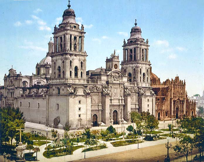 Edificios antiguos: Catedral Metropolitana, Ciudad de México