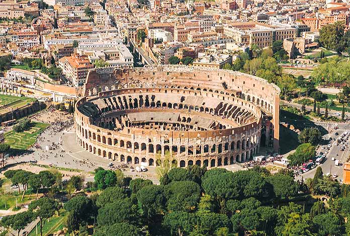 Coliseo de Roma, Italia