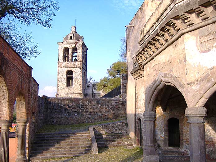 Edificios antiguos: Convento de San Francisco, Tlaxcala