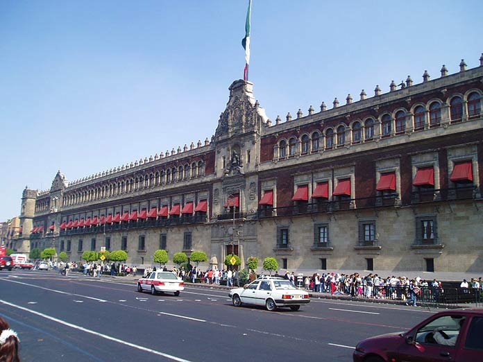 Edificios antiguos: Palacio Nacional de la Ciudad de México, Ciudad de México