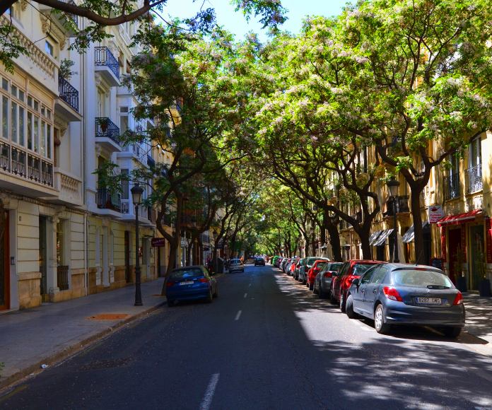 El Ensanche (Eixample) de Valencia