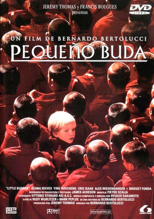 Póster de la película "El pequeño Buda", 1993