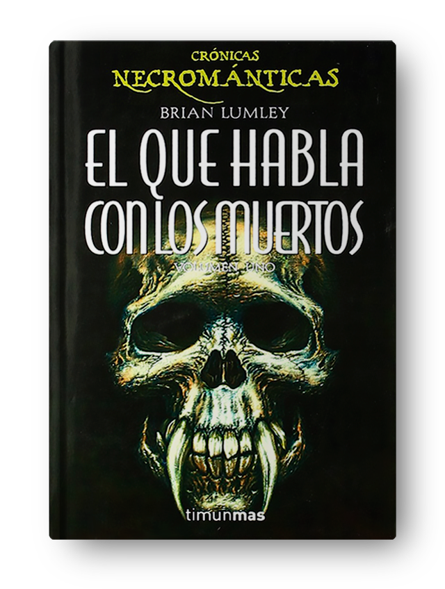 Portada del libro El que habla con los muertos, de Brian Lumley.