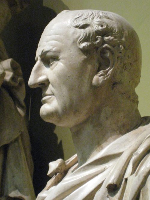 Vespasiano, el primero de los emperadores romanos de la dinastía Flavia - Museo del Louvre