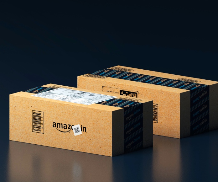 Cajas de envío de Amazon.