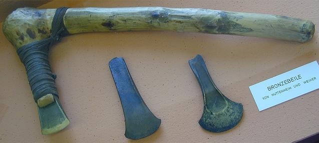 Épocas de la historia - Armas desarrolladas durante la Edad del Bronce