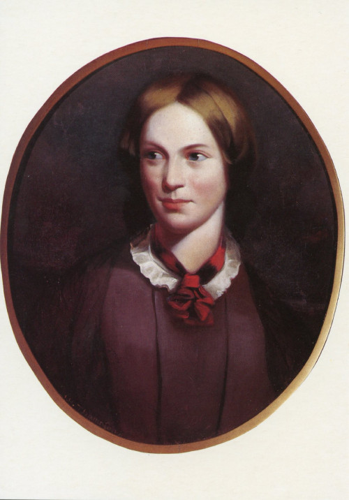 Retrato a color de Charlotte Brontë.