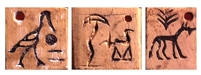 Escritura pictográfica - Tablilla de Abydos