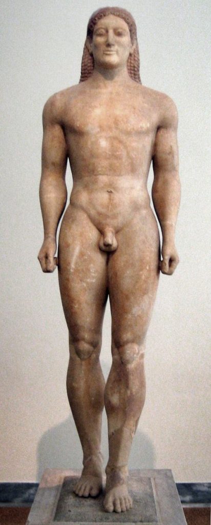 Esculturas griegas - Kuros de Anavyssos