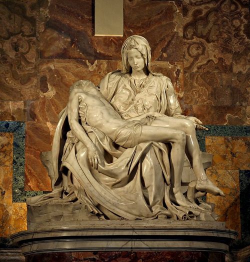 Esculturas italianas - La Piedad del Vaticano, Miguel Ángel