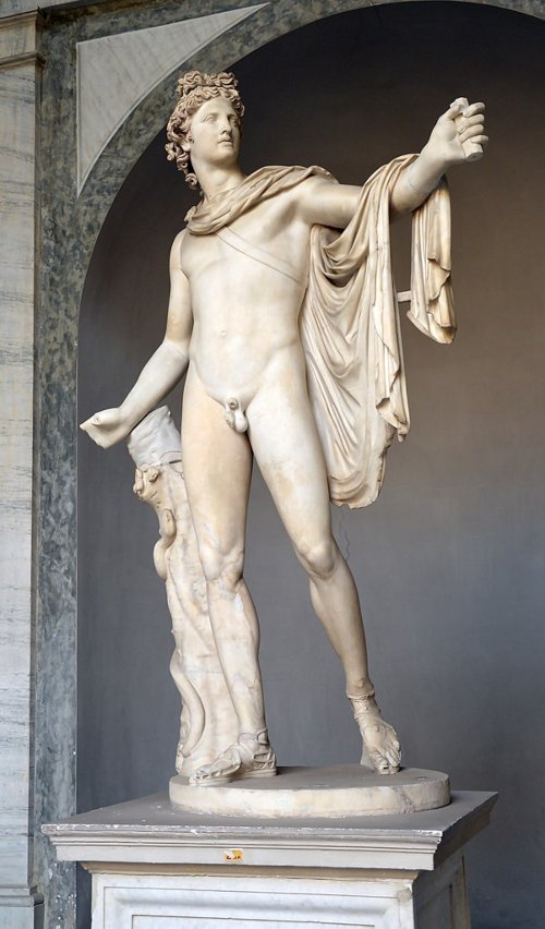 Esculturas romanas famosas - Apolo de Belvedere