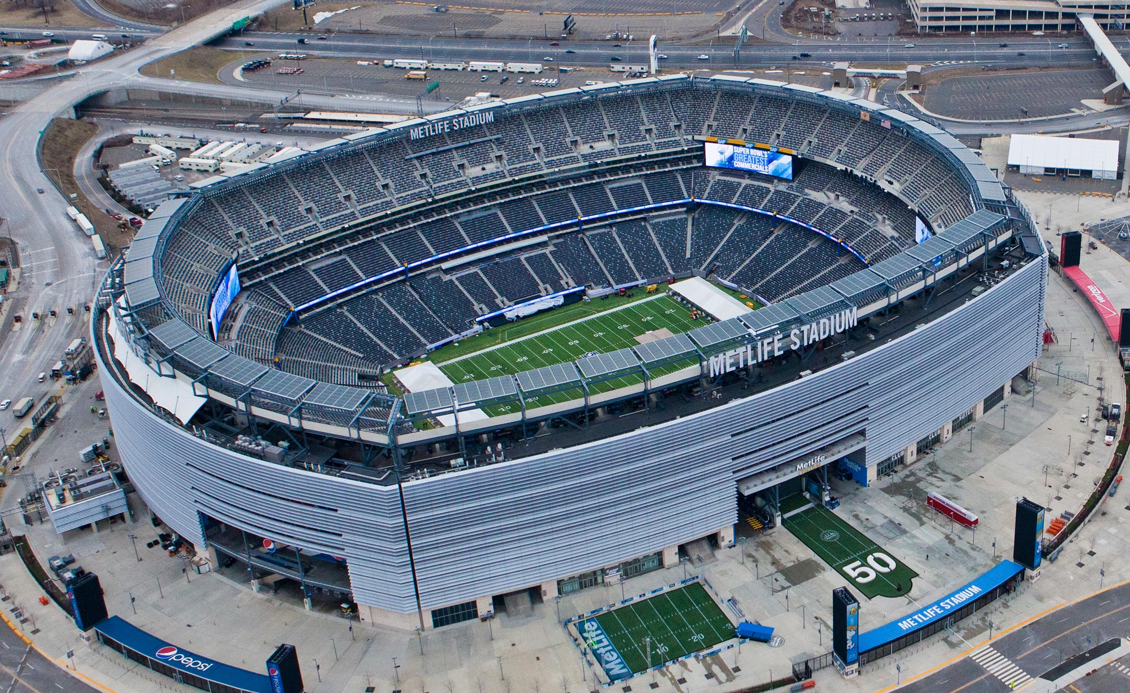 Estadio MetLife en East Rutherford, Nueva Jersey