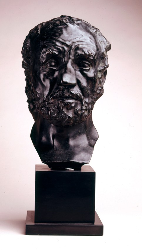 Estilo realista - La máscara del hombre de la nariz rota - Auguste Rodin