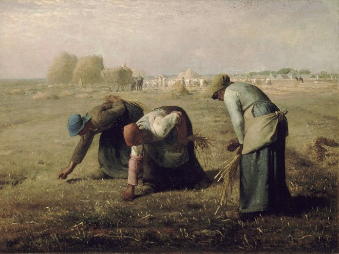 Estilo realista - Las espigadoras - Jean-François Millet