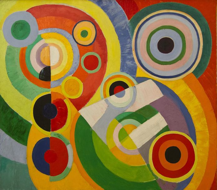 Estilos pictóricos - Arte abstracto - Ritmo, alegría de vivir, de Robert Delaunay