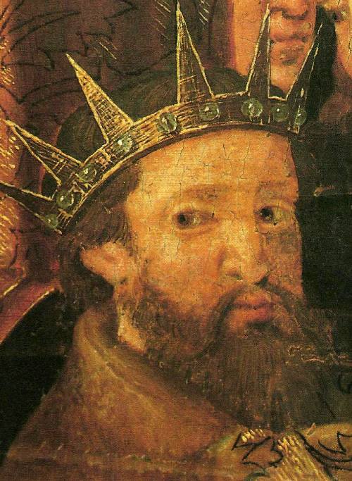 Retrato del rey Martín I de Aragón. 