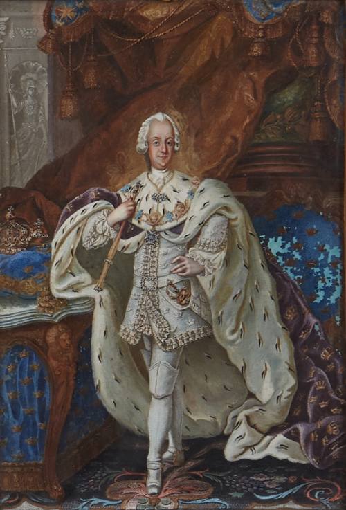 Retrato del rey Adolfo Federico.