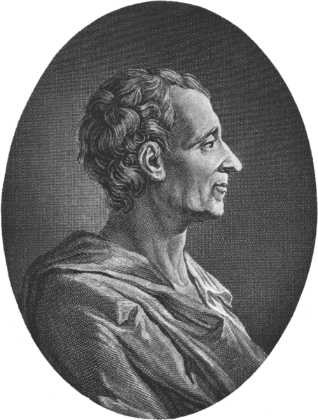 filósofos de la Ilustración Montesquieu