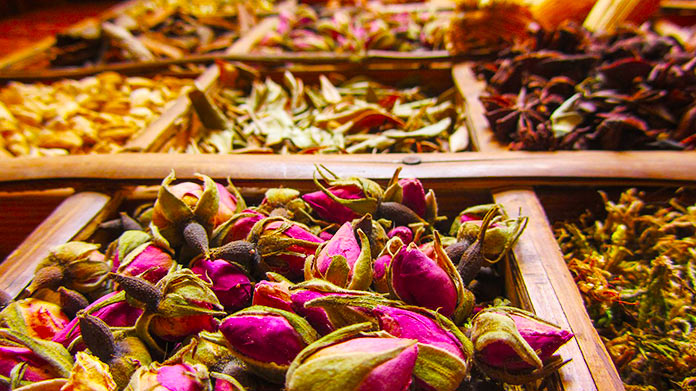 Flores para preparar perfume