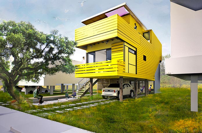 Casa "Flow House Design Concept". Nueva Orleans, Estados Unidos