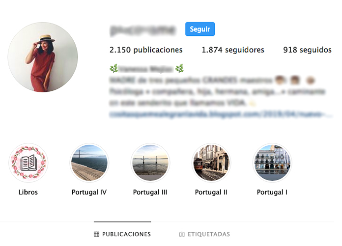 Fotos de perfil en Instagram