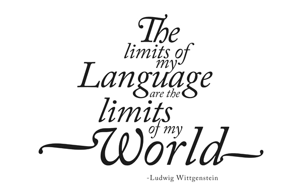 Frase “The limits of my language are the limits of my world”