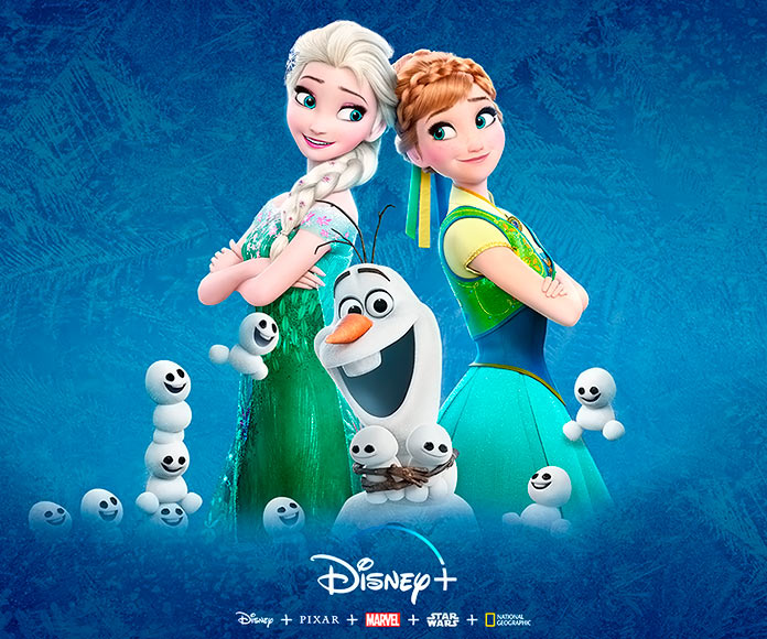 cartel de la película de animación Frozen