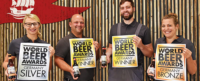 Ganadores del concurso World Beer Awards