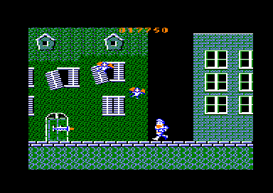 Fase del pueblo abandonado de Ghosts'n Goblins