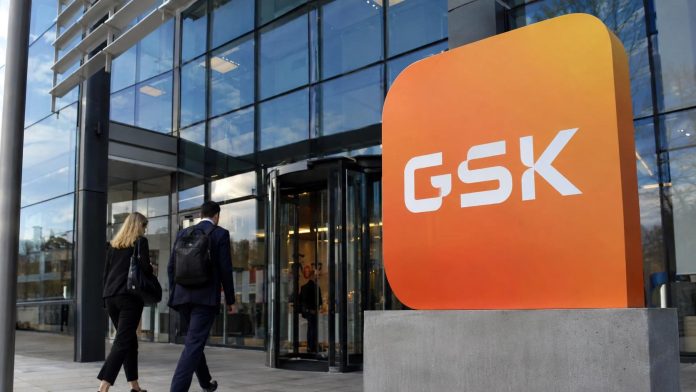 Representación de la sede de la farmacéutica GSK