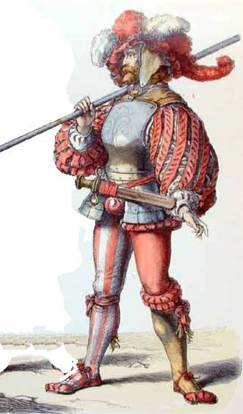 Guerreros medievales: Landsknecht