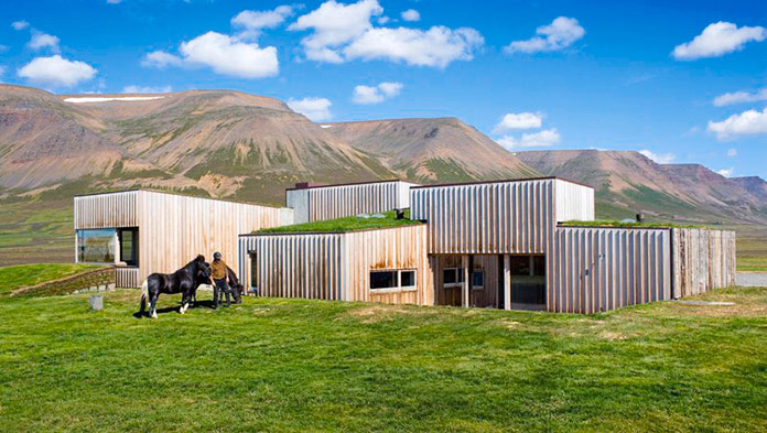  Casa "Hof Country Residence". Skakafjordur, Islandia 