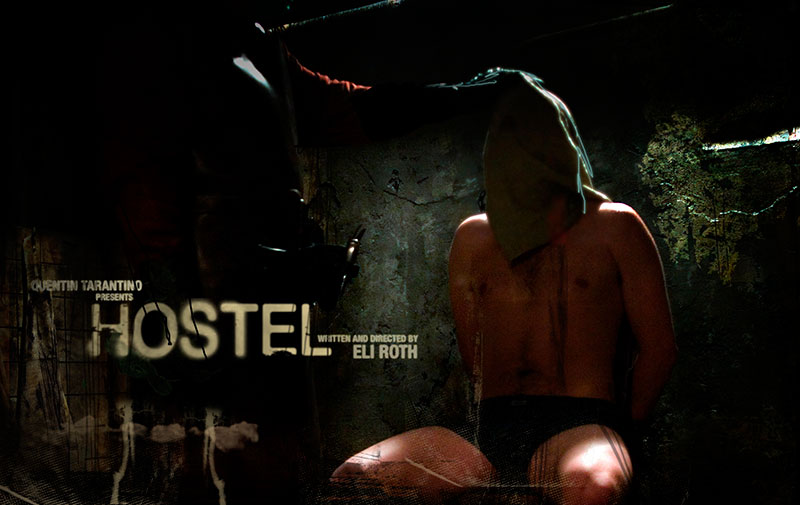 Cartel de la película Hostel de Eli Roth