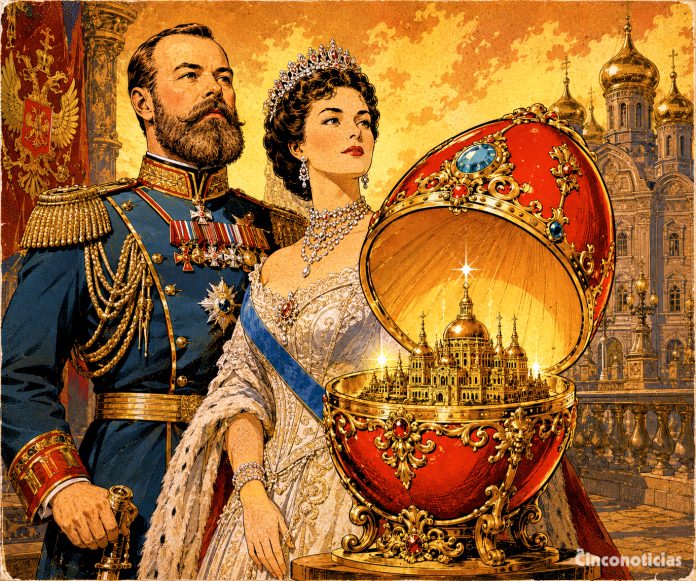 Los huevos Fabergé: una carísima tradición de Pascua