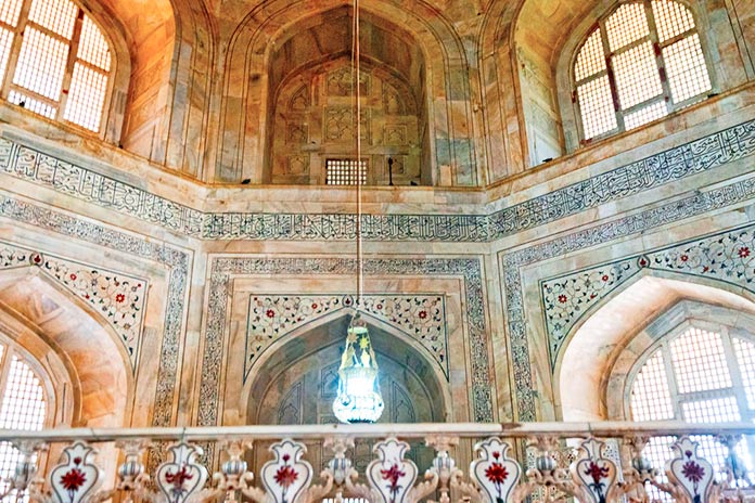 Interior Taj Mahal 