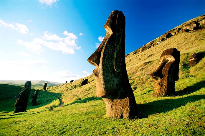 Moai, Isla de Pascua