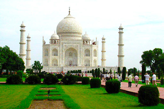 Jardines del Taj Mahal