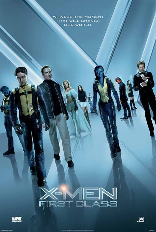 Cartel oficial de X-Men: Primera Clase.