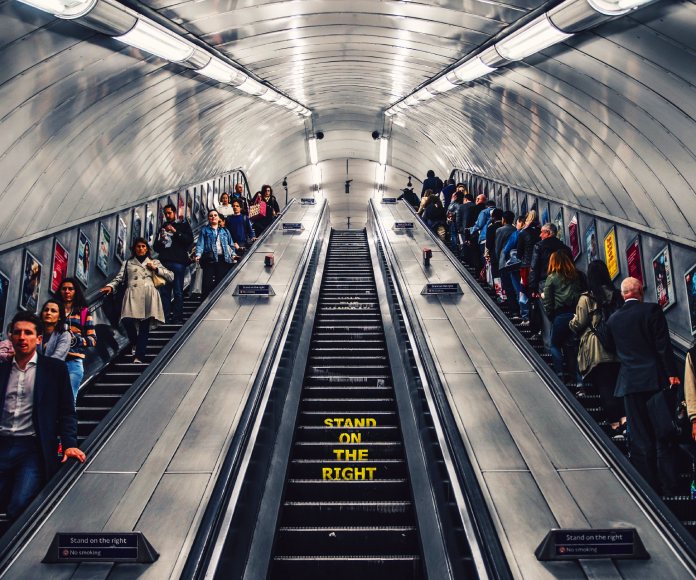 Estación de Metro.