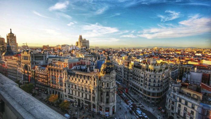 Vista de la ciudad de Madrid