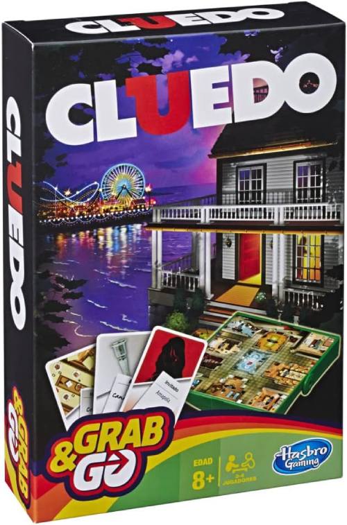 Imagen del empaque de Cluedo.