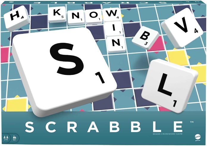 Imagen del empaque de Scrabble.