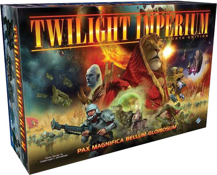 Empaque de Twilight Imperium.