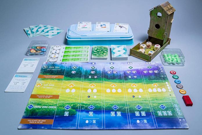 Wingspan. juego de estrategia de mesa