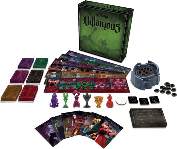 Disney Villainous juego de mesa estratégico