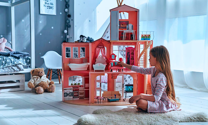 La casa de muñecas mágica